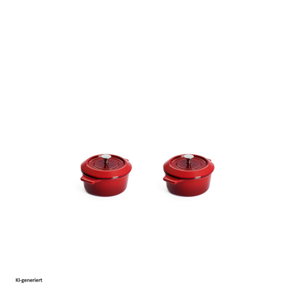 2er Set Mini-Kasserollen R 10 cm