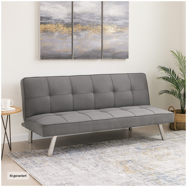 Klappsofa Milena grau