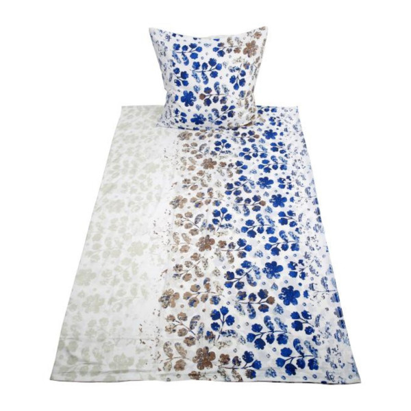 AllSeasons\nBettwäsche 2tlg. Blau, grau, weiß