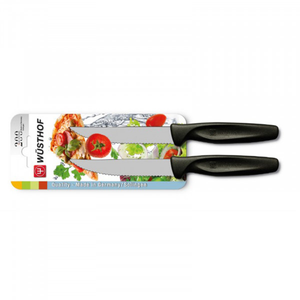 Wüsthof 2er Pack Pizzamesser/Steakmesser