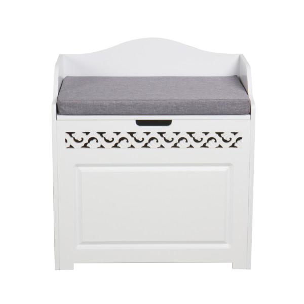 Sitztruhe Miriam 7585 weiß MDF