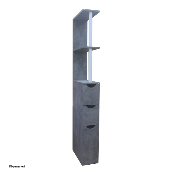 Nischenregal Thekla L Beton