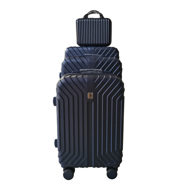 NTK-Collection Mabell Blau Hartschalenkoffer 4er-Set