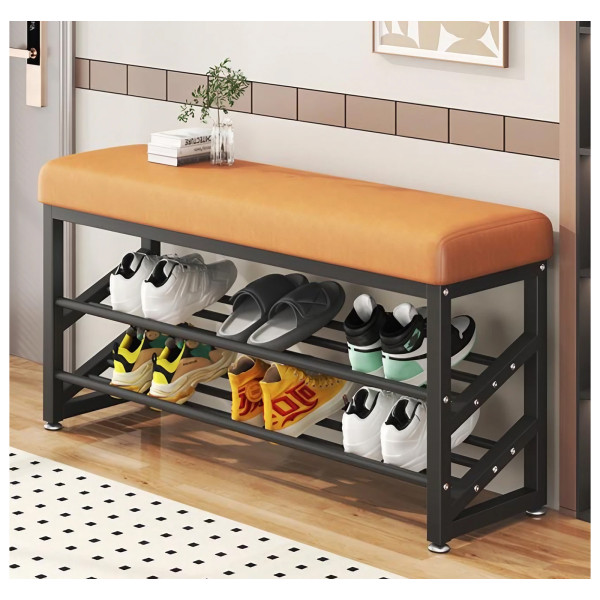 Schuhbank Pius orange