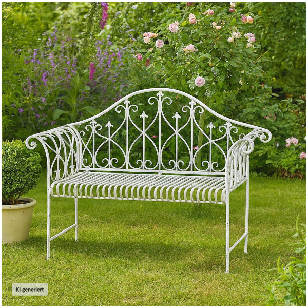 Geschwungene Gartenbank Verena