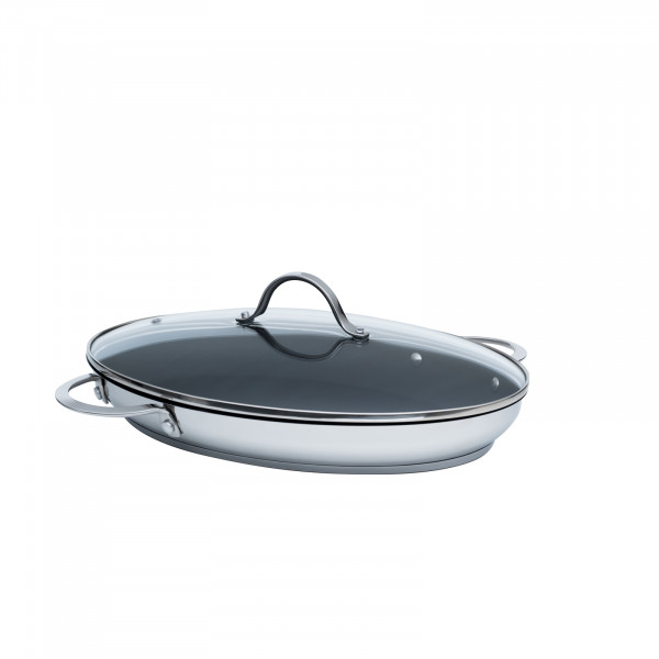 Kelomat Perfekt Fischpfanne mit Deckel
