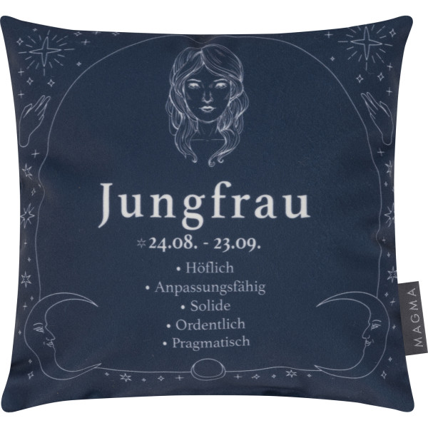 Kissen STERNZEICHEN Jungfrau