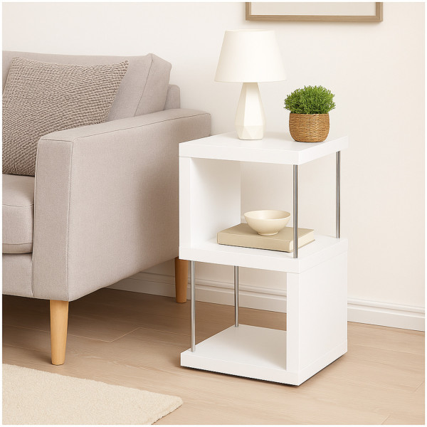 HTI-Living modernes Bücherregal Standregal Weiß Regal 30x65x30 cm