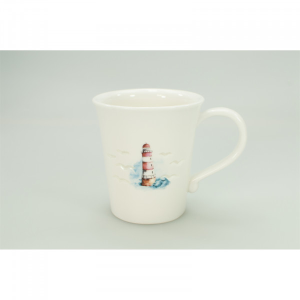 HTI-Line Leuchtturm Kaffeepott