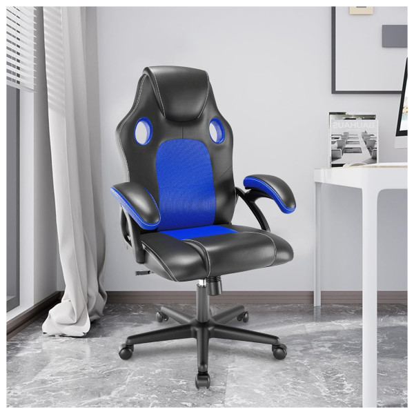 HTI-Living Daytona Blau Bürostuhl ECO