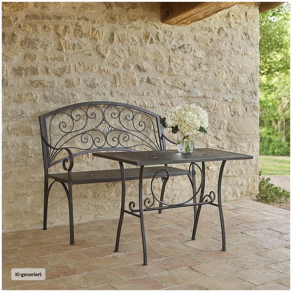 Gartentisch Lily 110 Braun