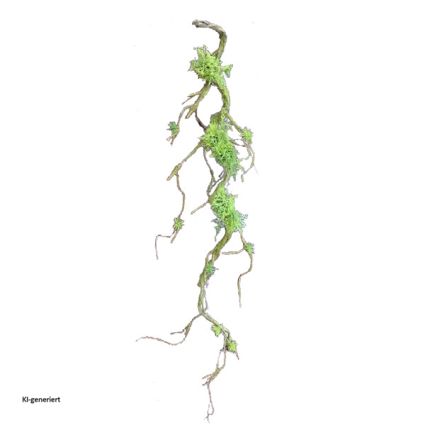 Moosgirlande Flora04, Kunstpflanze