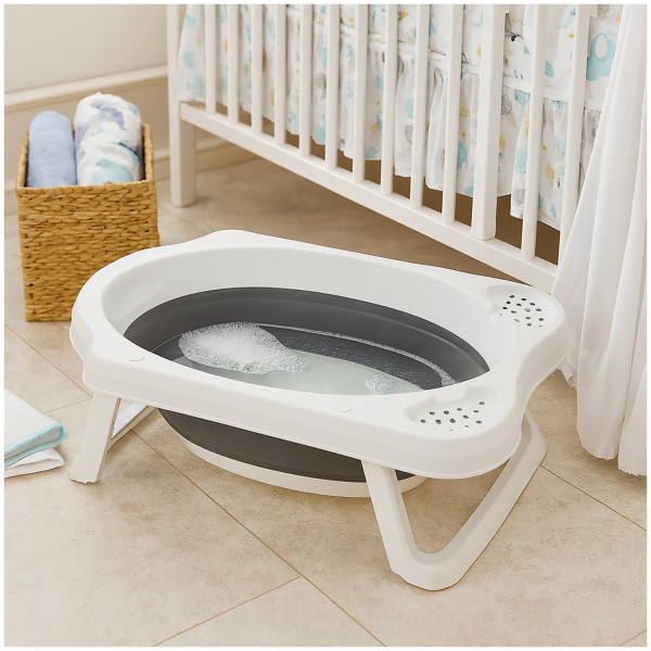 HTI-Living modernes Design Babybadewanne Kunststoff faltbar