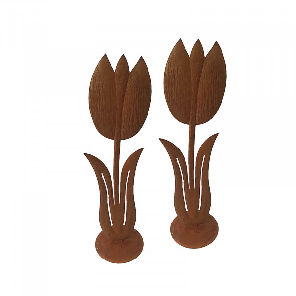 HTI-Line Tulpe 2er Set Gartendeko Verena