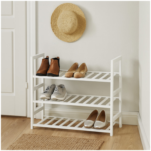 Schuhregal XL Anea weiß