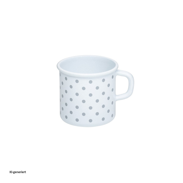 Topf m.Bördel 8cm,3/8L