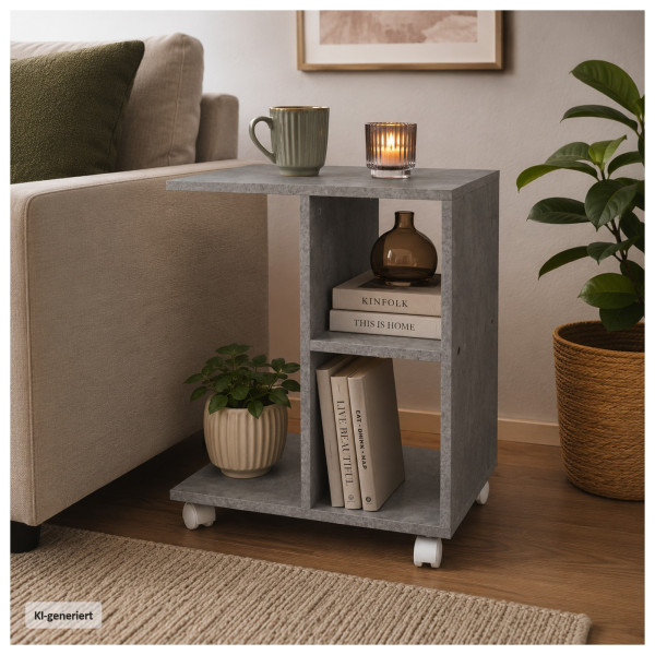 Rollregal Thekla 4530 beton