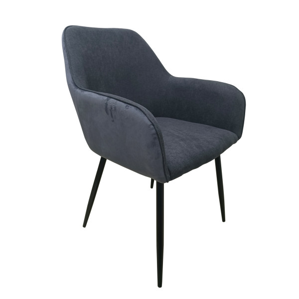 Stuhl Albany grau soft