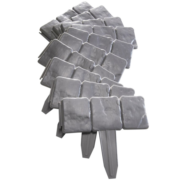 Beetkantenset Nessa Steinoptik 10-teilig