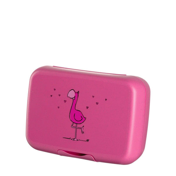 Brotdose pink Flamingo Bambini