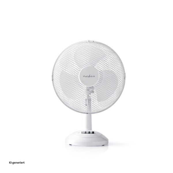 Tischventilator weiß