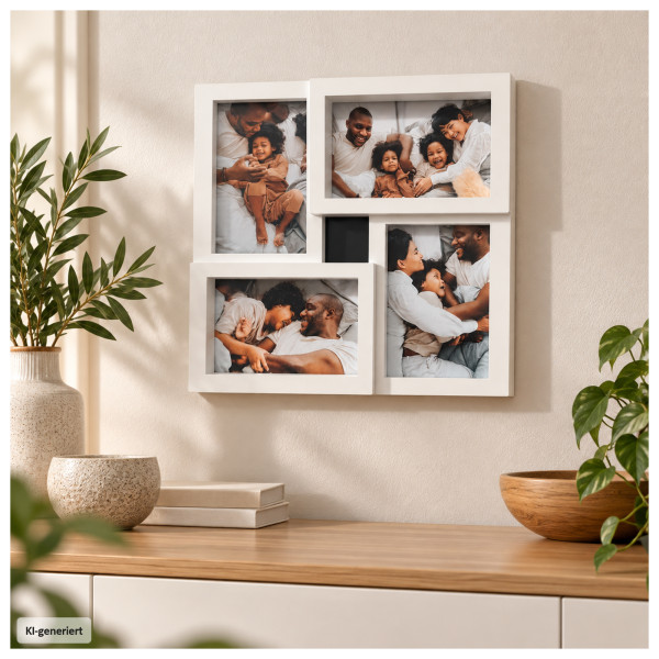 Bilderrahmen Ava 5 weiß