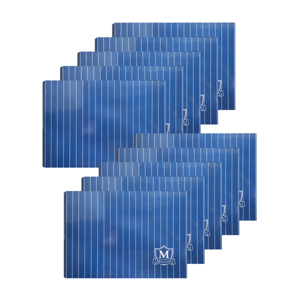 Bankordner Montana Blau 10er Set