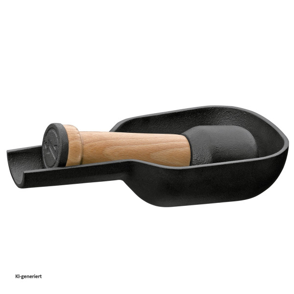 Gewürzmörser mit Stößel, Gusseisen 17,5 x 8,5 x 4