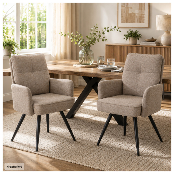 Stuhl Kyra2 beige