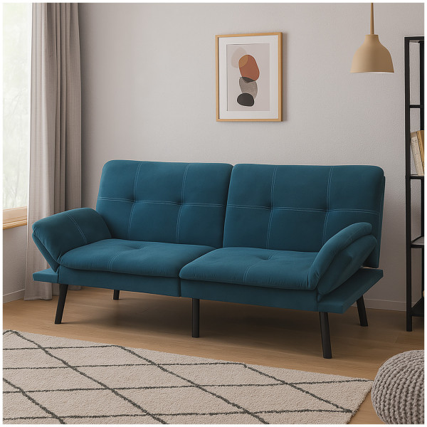 HTI-Living Kato Schlafsofa Petrol