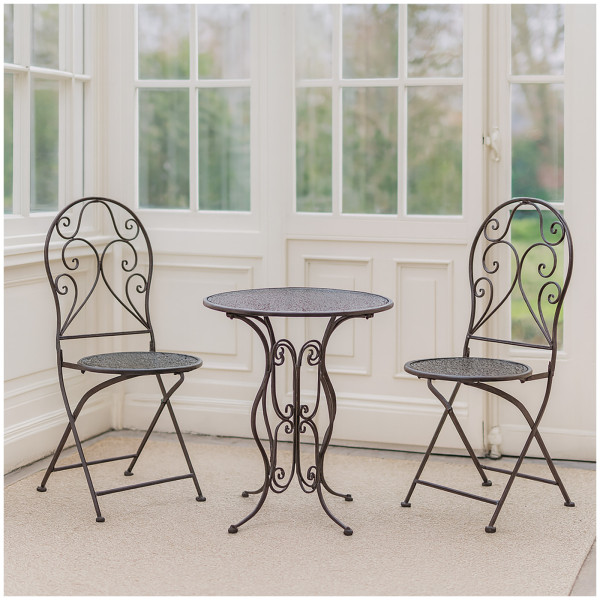 Tischgruppe Lani Braun