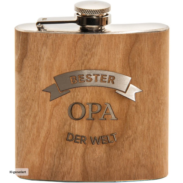 Flachmann "Bester Opa der Welt"