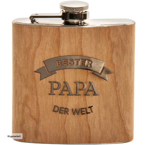 Flachmann "Bester Papa der Welt"