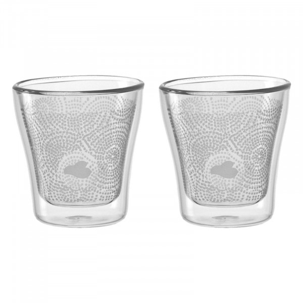 Leonardo DUO Dekor Doppelwandgläser 2er-Set, 85ml