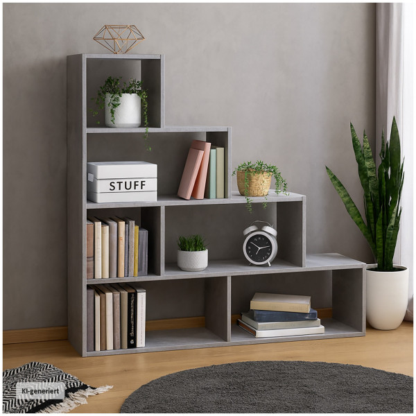 Bücherregal Thekla 11430 Beton