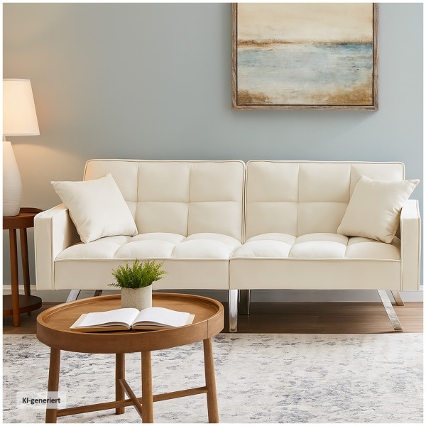 Schlafsofa Brigga Beige