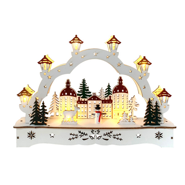 Lichterbogen Winterschloss