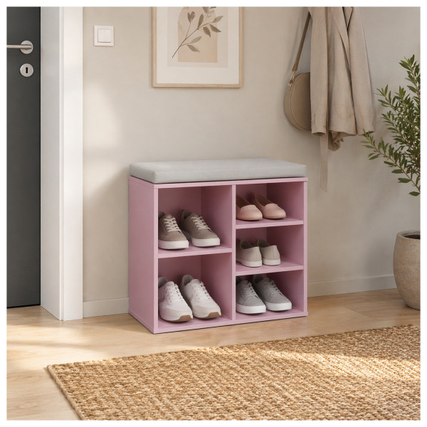 Schuhbank Katja S pink
