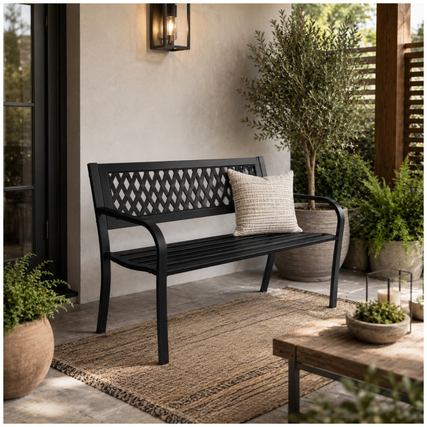 Gartenbank Venera Schwarz