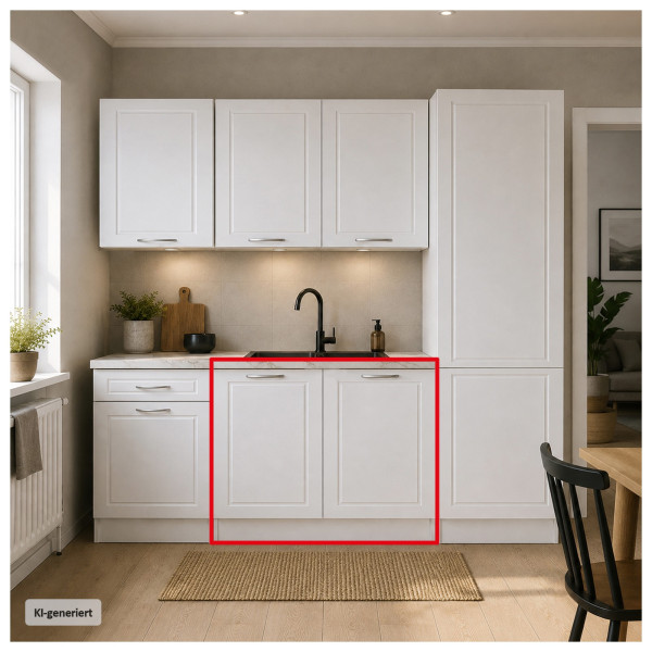 Spülenunterschrank 80 cm Jenna Country