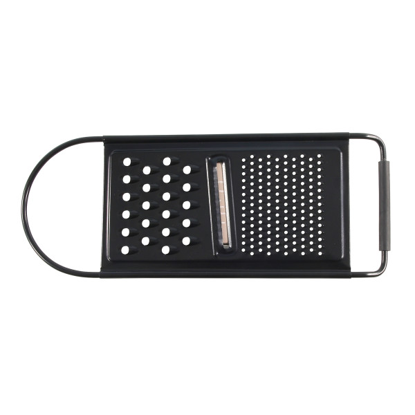 Reibe st/st 3 Funktionen schwarz