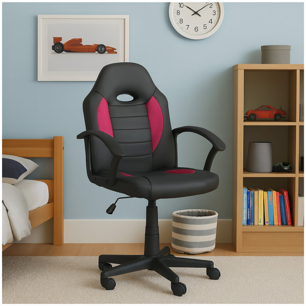 Drehstuhl Daytona Junior Pink