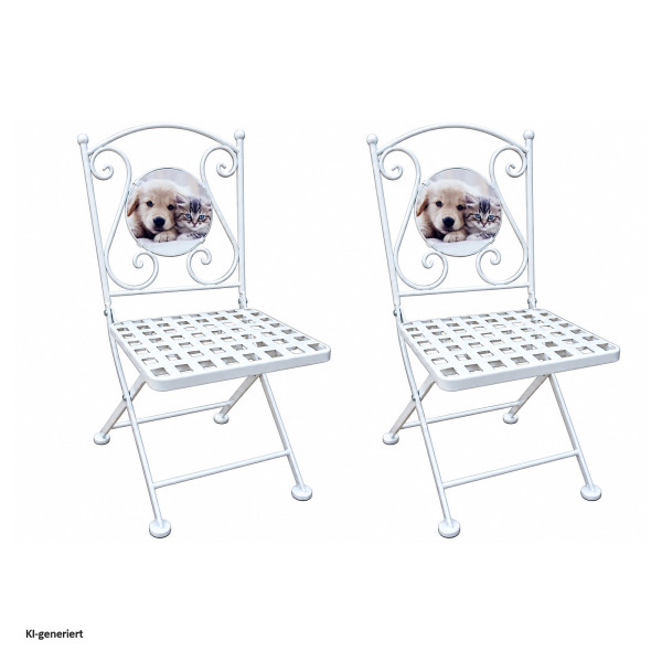 Gartenstuhl Celia Hund und Katze