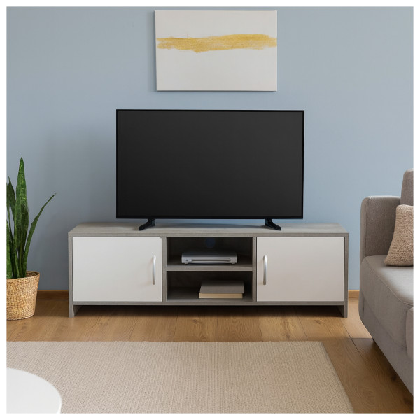 Lowboard Thekla 12037 beton weiss