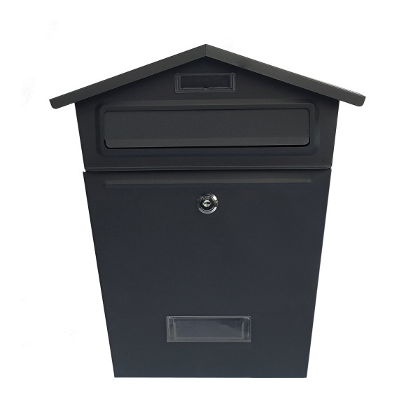 Schwarzer Briefkasten Amin Schwarz