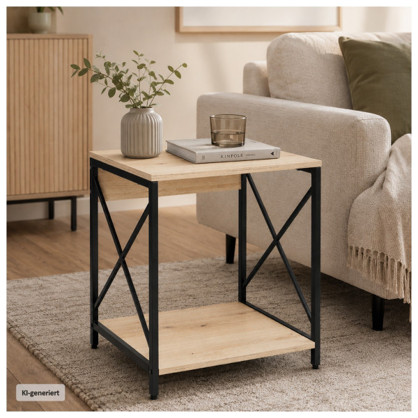 Beistelltisch Cedrik artisan-schwarz