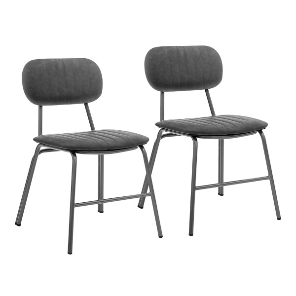 Stuhl Vivila Grau 2erSet