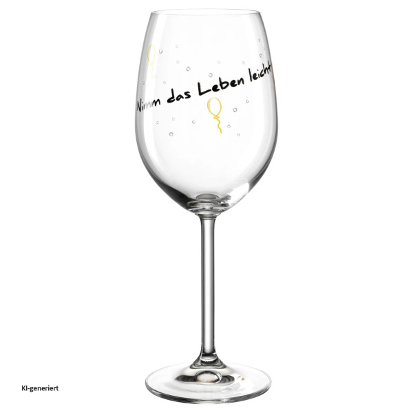 GK/Weinglas 460ml-Nimm das Leb