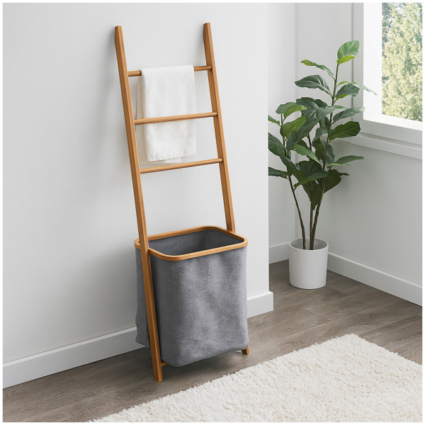 Handtuchleiter Bambus