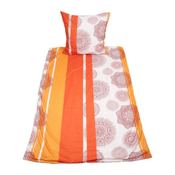 AllSeasons\nBettwäsche 2tlg. orange rot